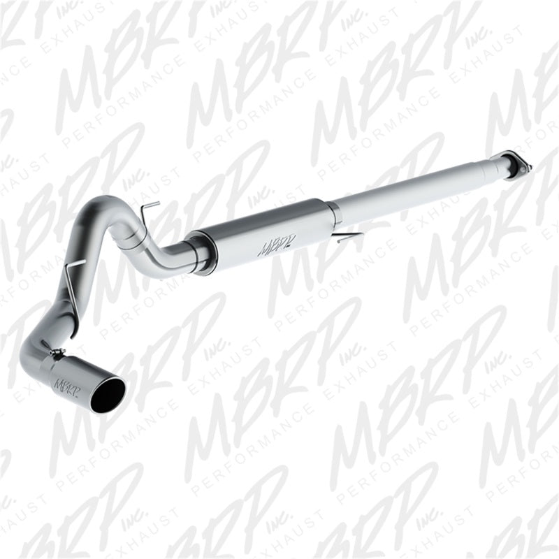 MBRP 2015 Ford F-150 2.7L / 3.5L EcoBoost 4" Cat Back, Single Side T304 Exhaust System S5259304