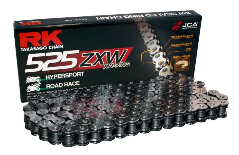 RK Chain BL525ZXW-120L XW-Ring - Black Scale