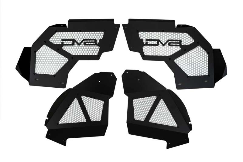 DV8 Offroad Inner Fender Set for Jeep Wrangler JL & Gladiator JT (18-25) - INFEND-06FB