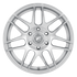 Forgestar F14 17x9.5 / 6x135 / ET25 /6.23 BS Silver Machined