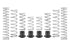 Eibach 24-26 Can-Am Maverick X3 MAX Pro-UTV Stage 4 Kit - Set of 8