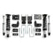 QA1 21-25 Ford F150 2WD Dual Adjustable Lowering Kit (3.5in-5.5in)