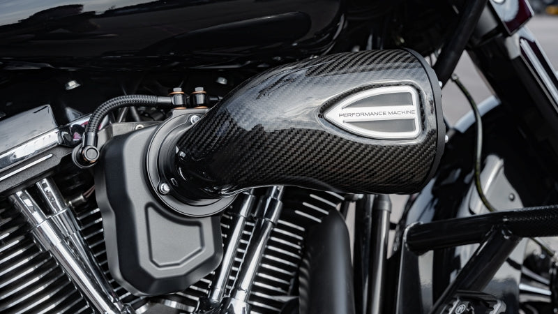 Performance Machine 23-Up CVO, 2024 Touring C4 Series Air Cleaner - Carbon Fiber/Black Ops