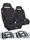PRP Polaris RZR 570 GT/S.E. Suspension Seats Kit (Pair) - Black & Gray