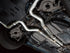 AWE Tuning 21-23 Ford Mustang Mach 1 SwitchPath Cat Back Exhaust w/ Quad Chrome Silver Tips