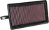 K&N High-Flow Original Replacement Drop In Air Filter for 15-18 Kia Sorrento III L4-2.2L DSL 33-3064