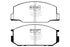 EBC 85-90 Lotus Esprit 2.2 Yellowstuff Front Brake Pads