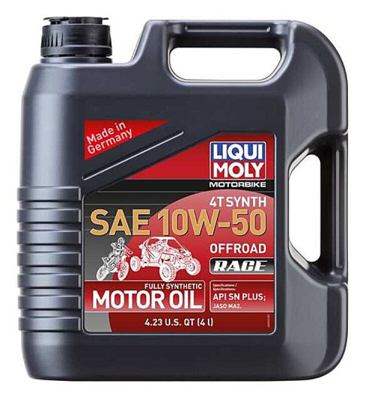 LIQUI MOLY 4L Motorbike 4T Synth SAE 10W50 Offroad Race