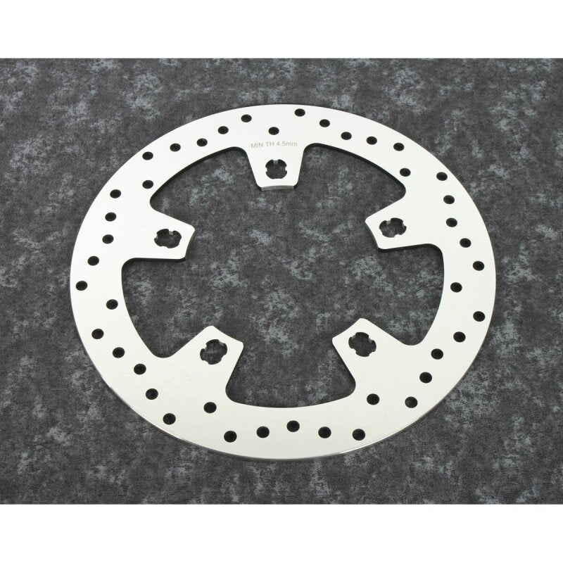 Bikers Choice Polished Stainless Front Brake Rotor for 2014–Up Harley Touring – Lug Mount