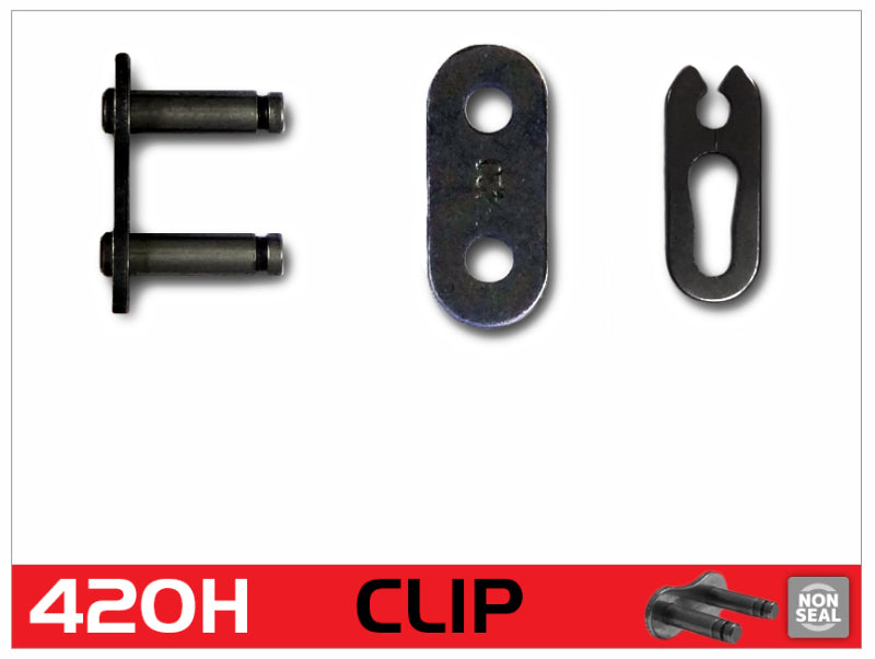 RK Chain 420H Clip Link - Natural