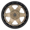 Weld Off-Road Ridge 20x9 - 6x135 / 6x139.7 BP - ET0 - 106.1mm CB - Satin Bronze Wheel (Black Ring)