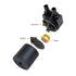 Mishimoto 2025+ RAM 1500 3.0L Hurricane Baffled Oil Catch Can Kit - Black