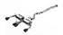 Borla ATAK Cat-Back Exhaust System with Black Tips for 2023–2024 Toyota GR Corolla