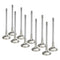 Supertech VW 1.8L/2.0L 16V 28.x6.96x98.20mm Flat Inconel Exhaust Valve - Set of 10