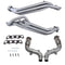 BBK 15-23 Ford Mustang GT 5.0 1-7/8in Long Tube Headers w/High Flow Catted Mid Pipe (Ti Ceramic)