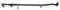 MOOG 14-18 Ram 2500 4WD 15-18 Ram 3500 2WD Steering Drag Link