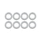 Willwood Washer .391 ID x .625 OD x .063 Alloy Steel Silver