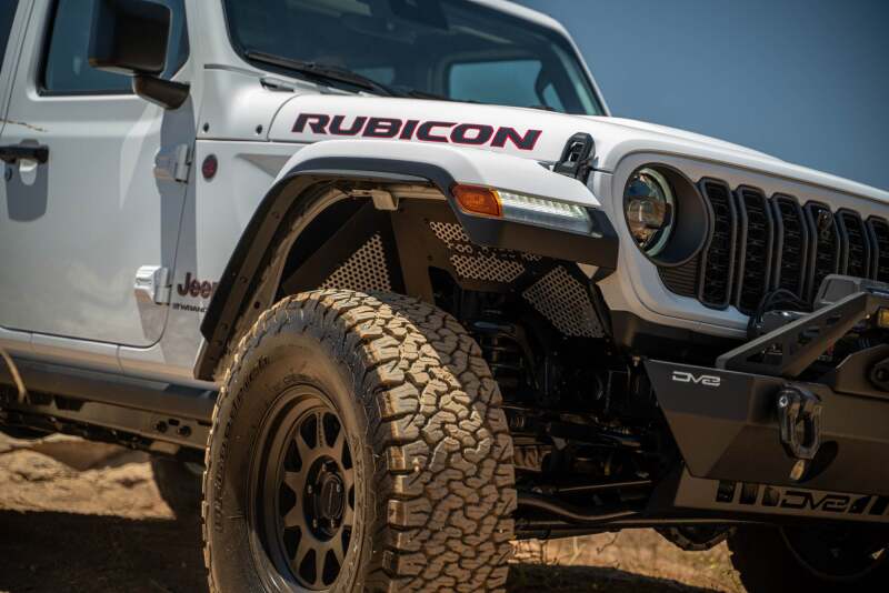 DV8 Offroad Inner Fender Set for Jeep Wrangler JL & Gladiator JT (18-25) - INFEND-06FB