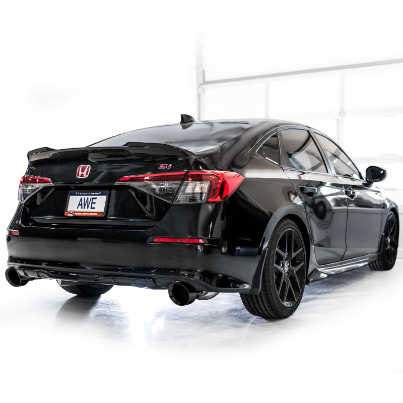 AWE Tuning Touring Edition Catback Exhaust Dual Diamond Black Tip for Honda Civic 3015-33331