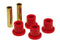 Prothane 87-96 Jeep Wrangler Front or Rear Frame Shackle Bushings - Red