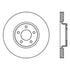 StopTech Power Slot 07-09 Mazdaspeed3 Slotted Left Front Rotor
