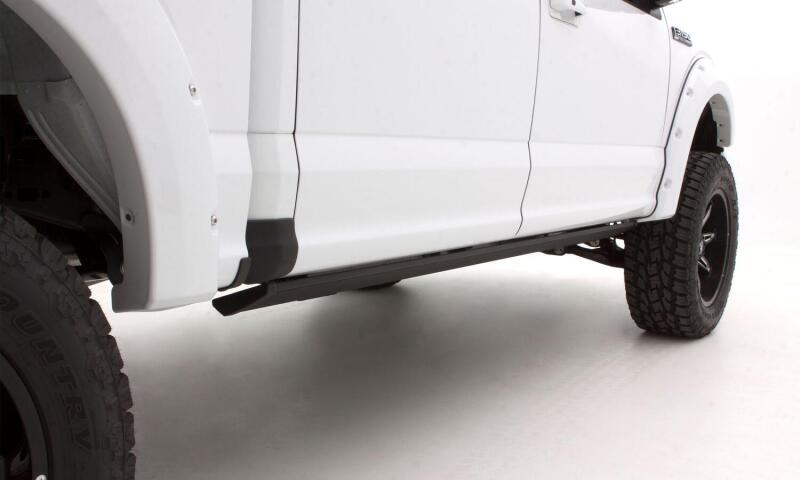 Husky Liners 14-18 GMC Sierra 1500 CC Trail Armor Rocker Panel & Sill Plate Cover (4pc) - Tex. Blk