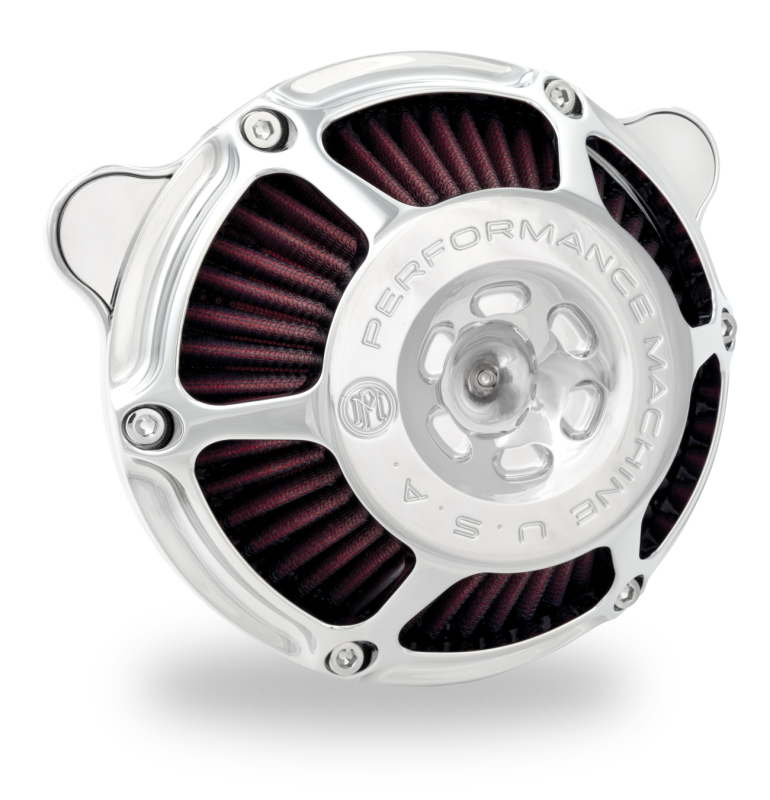 Performance Machine 23-Up CVO, 2024 Touring Max HP Air Cleaner - Chrome