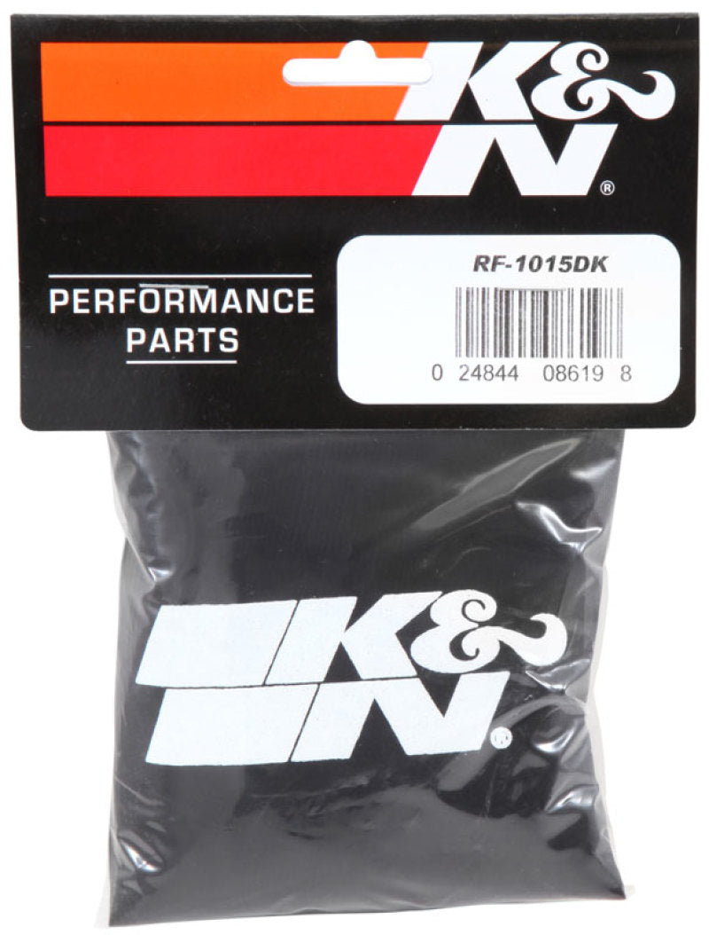 K&N DryCharger Air Filter Wrap - Black RF-1015DK