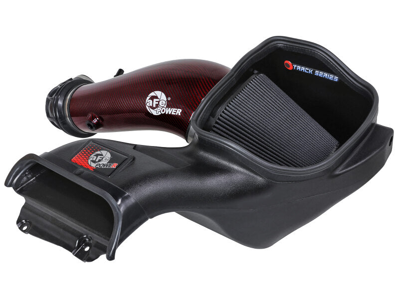 aFe Red Carbon Track Series Intake for 2023-2024 Ford F-150 Raptor R 5.2L