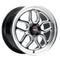 Weld S107 17X11 Laguna 5X127 ET-44 BS4.25 Gloss Black MIL Dia 78.1