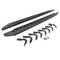 Go Rhino 15-22 GMC Canyon CC 4DR RB20 Slim Running Boards Kit (w/Brackets) - Tex. Blk