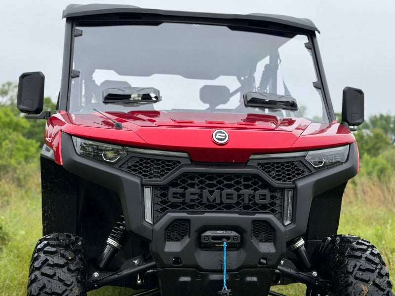 Seizmik 25+ CF Moto U10/ 10 XL Pro Tooless Windshield - Hardcoated