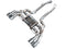 AWE Tuning SwitchPath Exhaust for 20-25 BMW X3 M / X4 M - Chrome Silver Tips