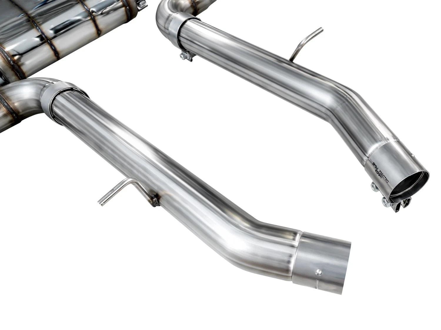 AWE Tuning SwitchPath Exhaust for 20-25 BMW X3 M / X4 M - Diamond Black Tips