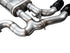 AWE Tuning SwitchPath Exhaust for 20-25 BMW X3 M / X4 M - Diamond Black Tips