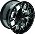 QuadBoss Barbwire 14X7 - 4+3 - 4/156 - Machined