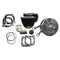 S&S Cycle 2017+ M8 131in 4-5/8in Stroke Hot Set Up Kit - Wrinkle Black w/o Highlight
