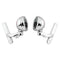 Letric Lighting 4.5in Passing Lamps Chr/Blk
