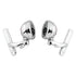 Letric Lighting 4.5in Passing Lamps Chr/Blk