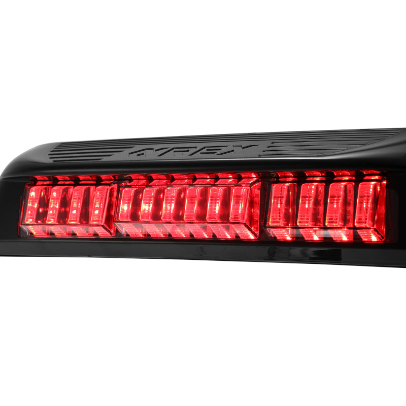 AlphaRex LUXX-Series LED 3rd Brake Light - Black for 16-23 Toyota Tacoma