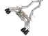AWE 22-26 Cadillac CT5-V Blackwing SwitchPath Exhaust - Diamond Black Tips
