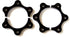 BLOX Honda S2000 Racing Half Shaft Spacers - Black (Recommended for vehicles lowered 1.25in or more)