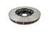 DBA 11-17 Jeep Grand Cherokee Trackhawk (6.2L V8) 5000 Series Slotted Front Brake Rotor w/Black Hat