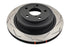 DBA 01-07 Subaru WRX / 05-07 Subaru Forester XT Rear Slotted 4000 Series Rotor