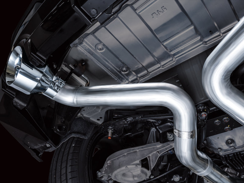 AWE Tuning Track Edition Catback Exhaust System w/ Chrome Silver Tips for Nissan Z RZ34 RWD 3020-32400