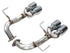 AWE Tuning 22-25 Subaru VB WRX Track Edition Axleback Exhaust - Chrome Silver Tips