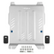 Rival 2024-2025 Ford Ranger Aluminum Gas Tank Skid Plate