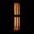 AlphaRex Nova-Series Prismatic LED Tail Lights - Black for 24-25 Toyota Tacoma - 679020