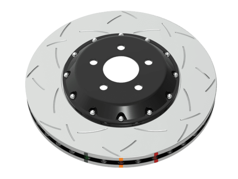 DBA 2021+ Dodge Challenger Hellcat 5000 Series 2-Piece T3 Slotted Front Brake Rotor w/M6 Nuts