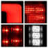 Spyder 21-23 Ford F150 (Halogen w/ Blind Spot) Full LED Tail Lights - Black (ALT-YD-FF15021HALBS-BK)